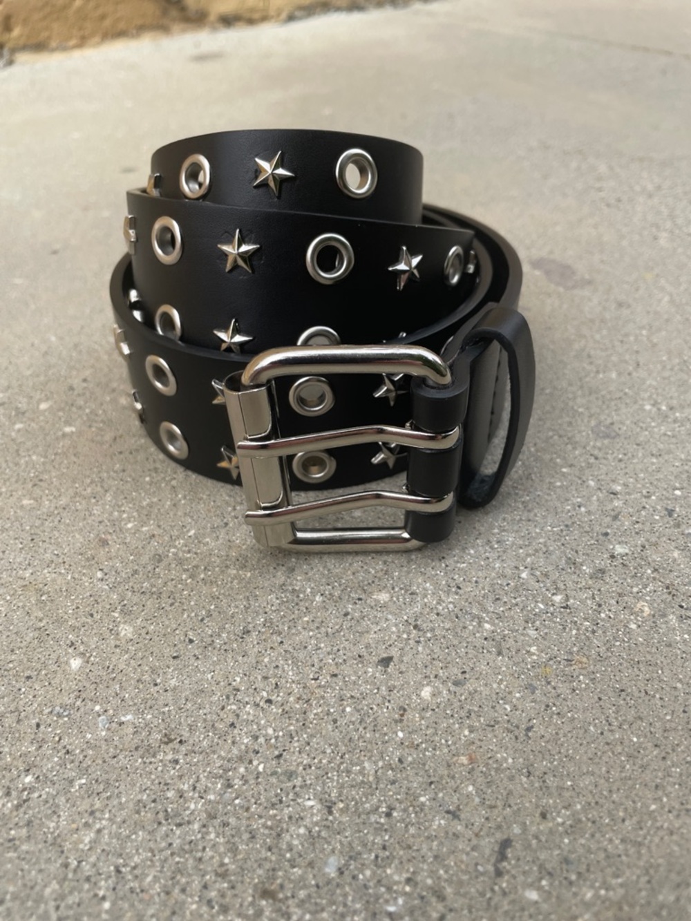 Black Star & Grommet Belt